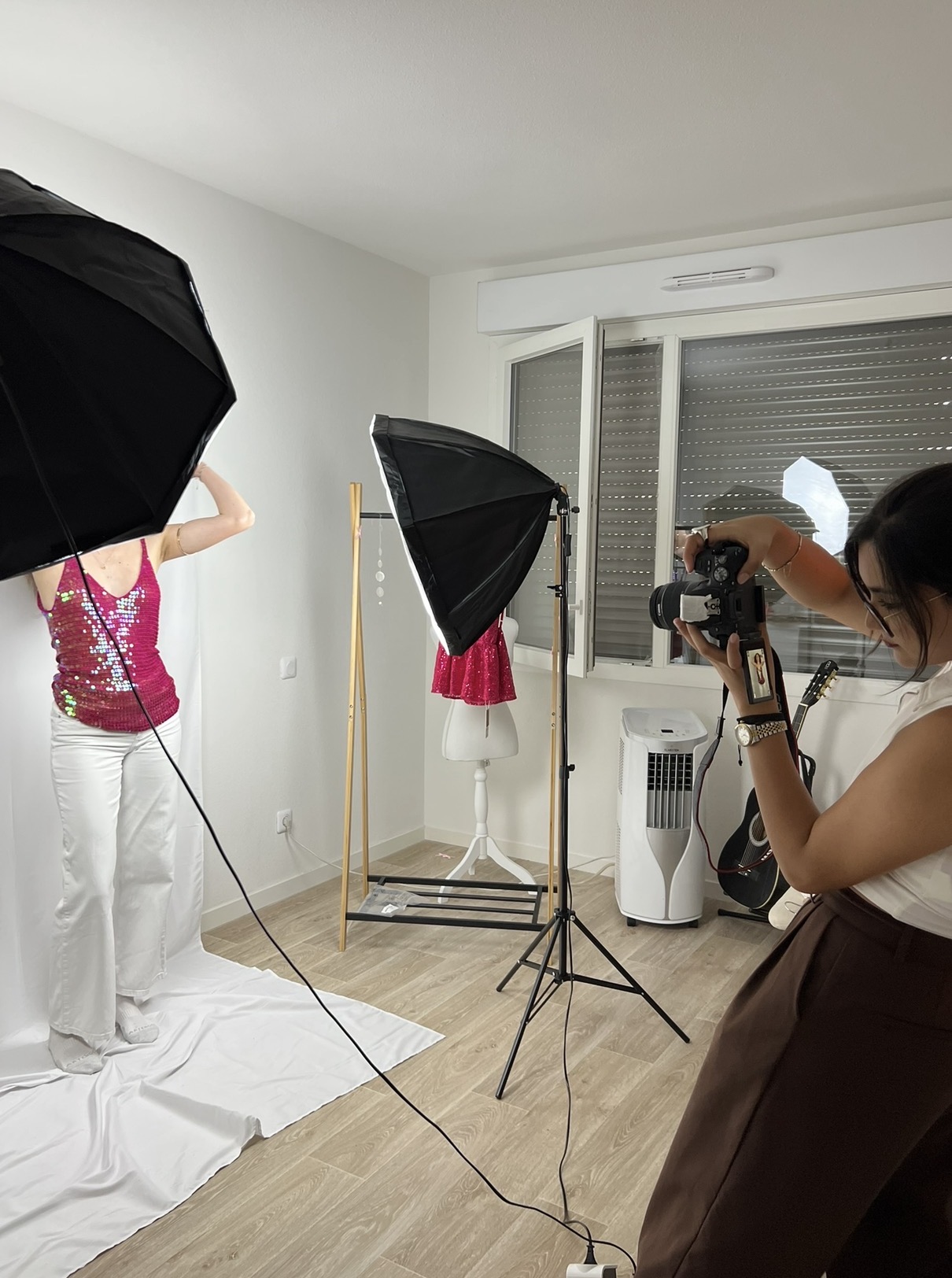 Fashion — studio photoshoot